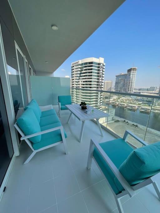 New Luxury Modern Canal View. Lejlighed Dubai Eksteriør billede